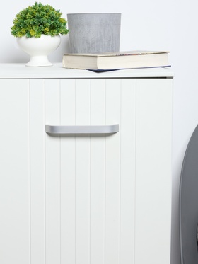 Ручка-скоба мебельная РС109, м/о 160 мм, цвет матовый хром 2388060