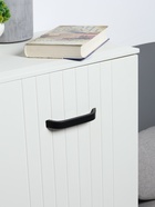 Ручка-скоба РС109, м/о 128 мм, черная - фото 809208804