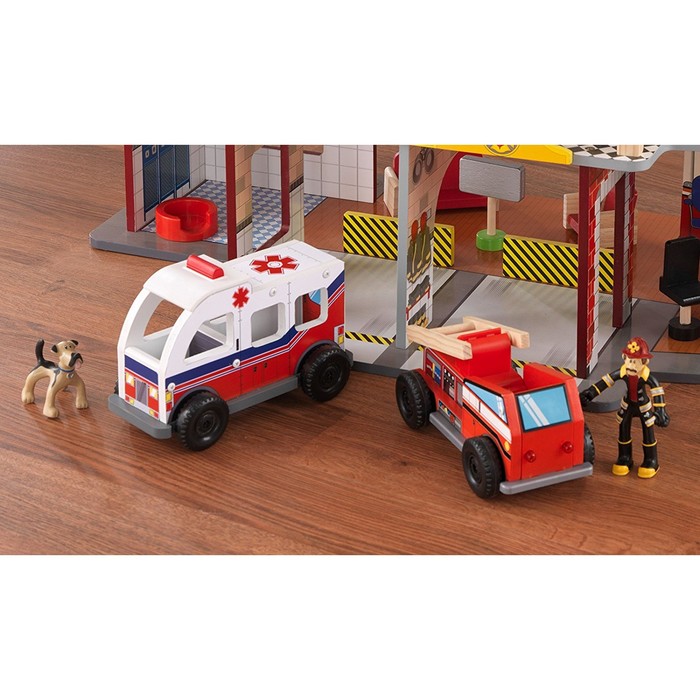 Игровой набор Делюкс «Пожарно-спасательная станция» - фото 1877406547