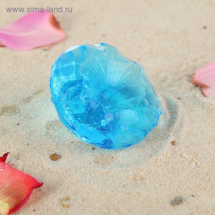 Аквагрунт синий, камни, 10 г - Фото 1