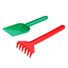 Набор игрушек для песочницы, 7 предметов: ведёрко, 4 формочки для песка, грабли - Фото 7