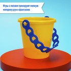 Набор для игры в песке, 4 формочки, ведро, цвета МИКС - Фото 7