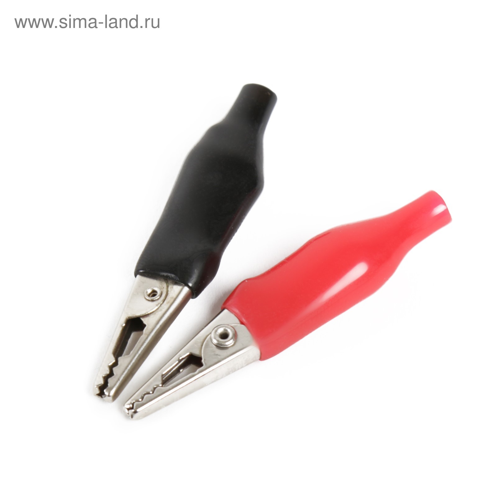 Зажим "крокодил" для проводов, 5 А, набор 2 шт (3340891) - Купить по ...