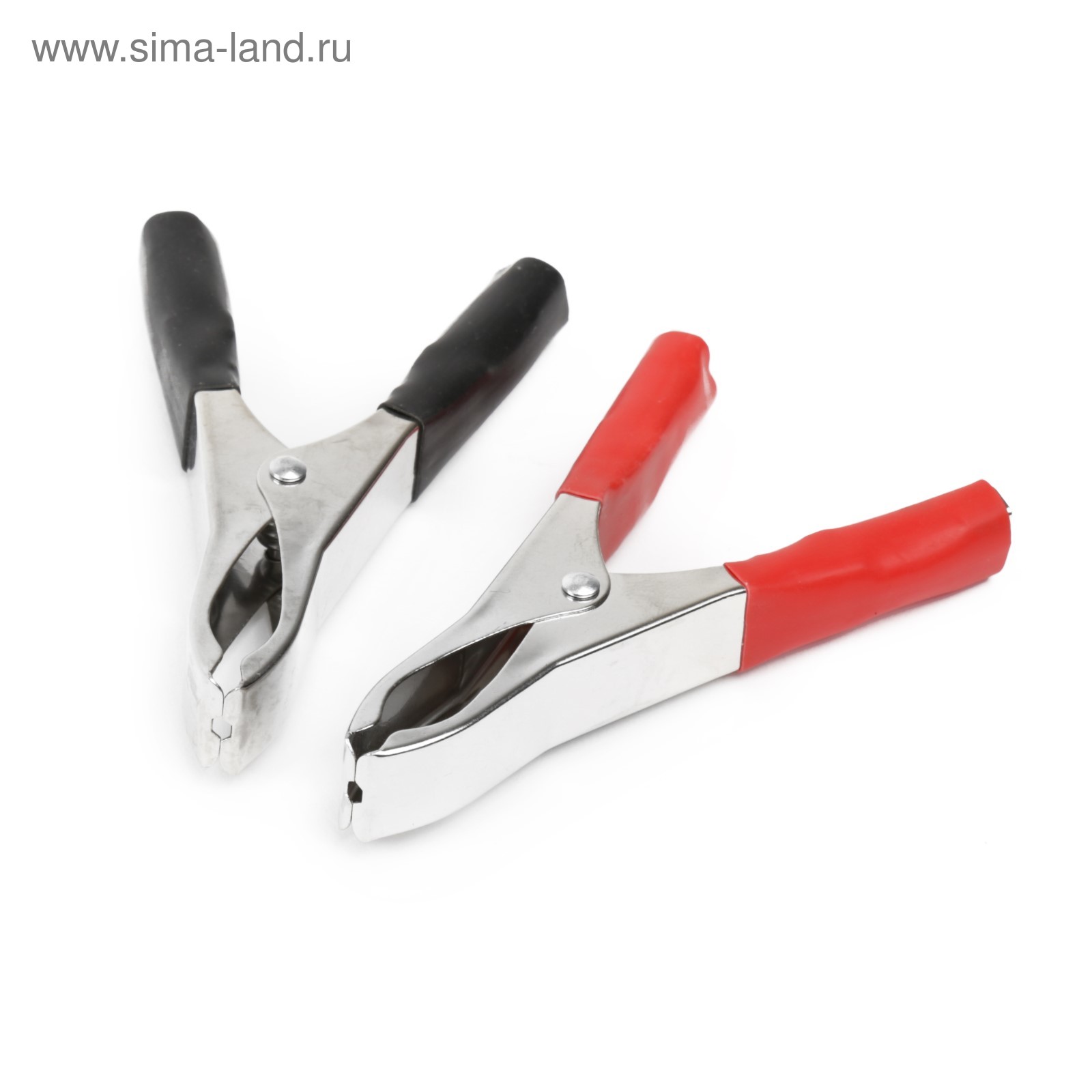 Зажим "крокодил" для проводов, 50 А, набор 2 шт (3340893) - Купить по ...