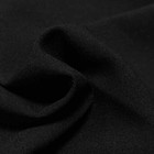 Ткань костюмная габардин, ширина 150 см, цвет чёрный - фото 299374023