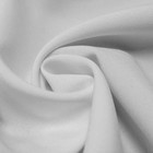 Ткань костюмная габардин, ширина 150 см, цвет белый - фото 299374024