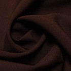 Ткань костюмная габардин, ширина 150 см, цвет шоколад - фото 299374027
