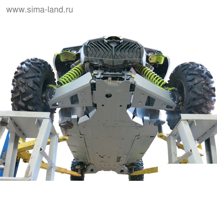 Комплект защит днища Rival для BRP (Can-Am) Maverick 1000 X DS MAX / Turbo 2015-, 444.7226.1   33330 - Фото 1