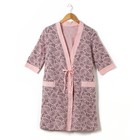 Комплект для беременых (халат, сорочка) "Аист" цвет розовый, р-р 50, рост 164 - Фото 3