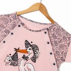 Комплект для беременых (халат, сорочка) "Аист" цвет розовый, р-р 50, рост 164 - Фото 9