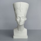 Гипсовая фигура Бюст Нефертити в тиаре, 24 х 37 х 51 см - Фото 2