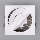 Коробка под торт без печати «Бабочка» 1 кг, белая, с ручками, 21×21×12 см - Фото 4