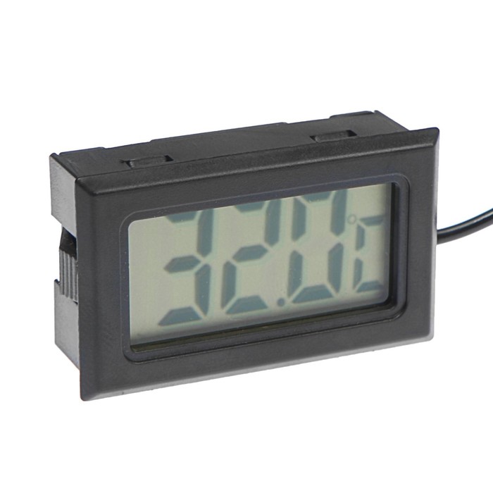 Термометр цифровой, ЖК-экран, провод 1 м - фото 1906908443
