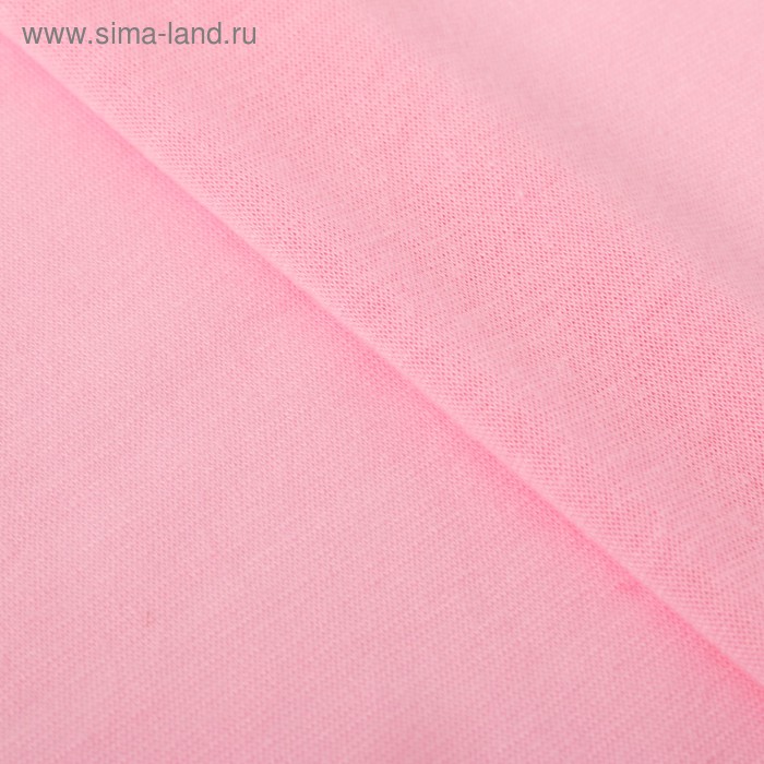 Ткань для пэчворка трикотаж «Нежно розовый», 50 х 50 см - Фото 1