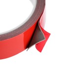 Клейкая лента TORSO, двусторонняя, усиленная, вспененная, 22 мм × 2 м - Фото 4