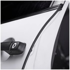 Защитный молдинг дверей TORSO, длина 5 м, черный - Фото 2