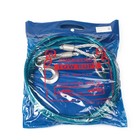 Трос буксировочный, металлический в ПВХ оплётке, 4 м, 10 тонн, 2 крюка - Фото 2