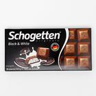 Шоколад Schogetten Black&White 100 г - Фото 5