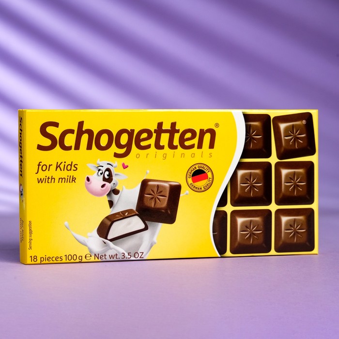 Шоколад Schogetten For Kids 100 г - Фото 1