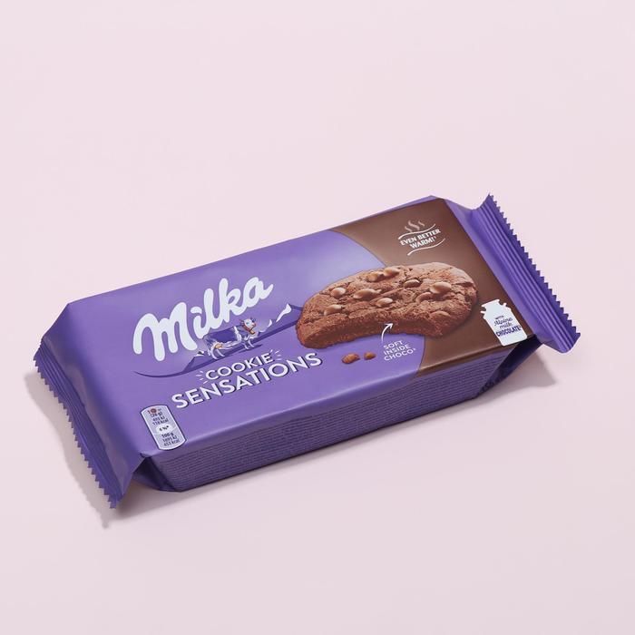 Печенье Milka с шоколадной начинкой Choko INSID, 156 г - Фото 1