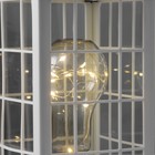 Ночник RISALUX «Фонарь и светлячки», белый, от батареек 3×ААА, 35×13.5×13.5 см - Фото 5