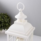 Ночник RISALUX «Фонарь и светлячки», белый, от батареек 3×ААА, 35×13.5×13.5 см - Фото 7