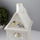 Ночник «Фонарь-домик», белый, от батареек 3ААА 35×13.5×13.5 см RISALUX - Фото 9