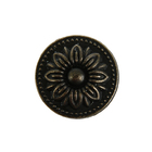 Ручка-кнопка ТУНДРА VINTAGE 004, цвет бронза (комплект 20 шт) - фото 25312525