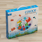 Роспись по гипсу, серия создай часы "Морские обитатели", краски 8 цветов по 2 мл - Фото 2
