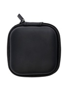 Футляр для наушников, квадратный, мат. верха: экокожа, 80×80×30 мм, черный - Фото 8