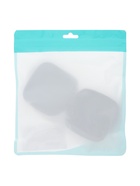 Футляр для наушников, квадратный, мат. верха: экокожа, 80×80×30 мм, черный  (артикул 2813082)  большой выбор товаров оптом и в розницу по низким ценам с доставкой