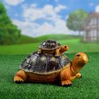 Садовая фигура "Черепаха двойная" 26х20х17см - Фото 1