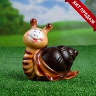 Садовая фигура из гипса «Улитка Улыбка», 17×8×16 см - Фото 4
