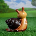 Садовая фигура из гипса «Улитка Улыбка», 17×8×16 см - Фото 6