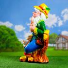 Садовая фигура из гипса «Гном - охотник», 30×40×70 см - Фото 8