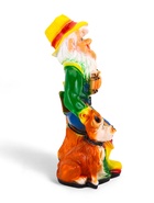 Садовая фигура из гипса «Гном - охотник», 30×40×70 см - Фото 7