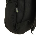 Рюкзак молодёжный Stavia 44 х 32 х 16 см, эргономичная спинка, «Стрелки», чёрный/зеленый - Фото 8