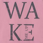 Пижама женская (футболка, шорты) Wake цвет розовый, р-р 44 - Фото 5