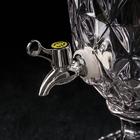 Диспенсер для напитков Magistro «Восторг», 3 л, 17×17×50 см, стекло - Фото 3