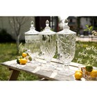 Диспенсер для напитков Magistro «Кристалл», 3 л, 17×50 см, стекло - Фото 6