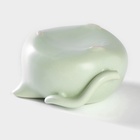 Набор для чайной церемонии «Тясицу», 8 предметов: чайник 120 мл, пиалы 50 мл, керамика, зелёный - Фото 6