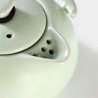 Набор для чайной церемонии керамический «Тясицу», 8 предметов: чайник 120 мл, 4 пиалы 50 мл, салфетка, щипцы, подставка - Фото 9