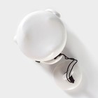 Набор для чайной церемонии керамический «Тясицу», 8 предметов: 4 пиалы 50 мл, чайник 120 мл, салфетка, щипцы, подставка, цвет бежевый - Фото 10