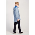 Ветровка для мальчика, цвет голубой, 134 см  (артикул 3264644)  большой выбор товаров оптом и в розницу по низким ценам с доставкой