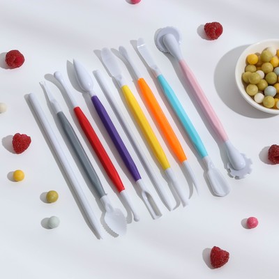 Набор для моделирования кондитерских украшений Доляна, 9 шт., 16.5 см