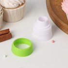 Адаптер для кондитерского мешка Доляна, для насадки d=3.7 см, пластик - Фото 2