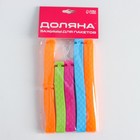 Зажимы для пакетов Доляна, 14/11/7 см, 6 шт., цвет МИКС - Фото 5