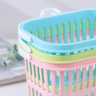 Корзина для хранения с крючком, пластик, 18×13×12 см, МИКС - Фото 5