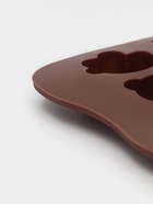 Форма для конфет и шоколада Доляна «Животные. Любовь», силикон, 20.6×10.5×1.4 см, 15 ячеек, коричневая - Фото 5