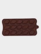 Форма для конфет и шоколада Доляна «Ракушки», силикон, 22×10.5×1 см, 15 ячеек (2.7×3.4 см), коричневая - Фото 2